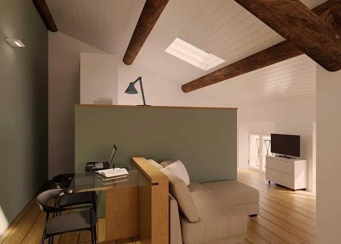 Splendida Mansarda Via Solferino In Brera Apartment *