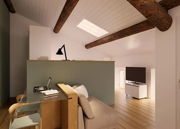 Lejlighed Splendida Mansarda Via Solferino In Brera Milano